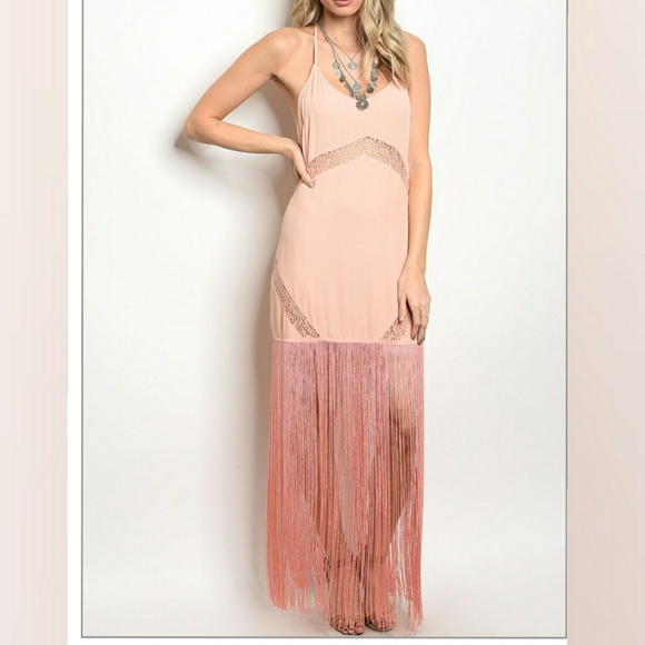 JOOMPY Dresses & Skirts - 💎 Beatiful DUSTY PINK DRESS Peach 